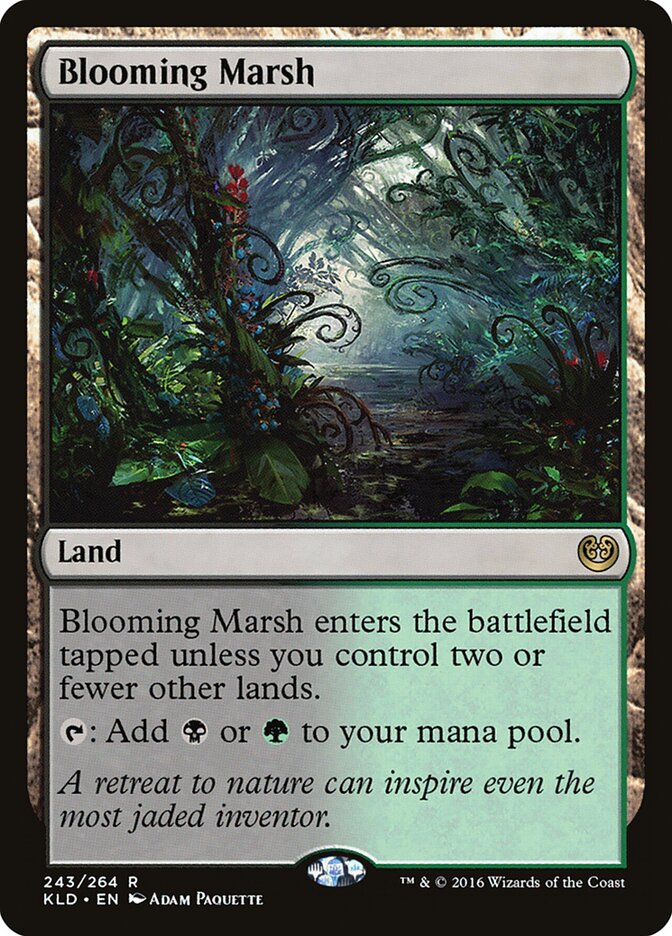 Blooming Marsh card front