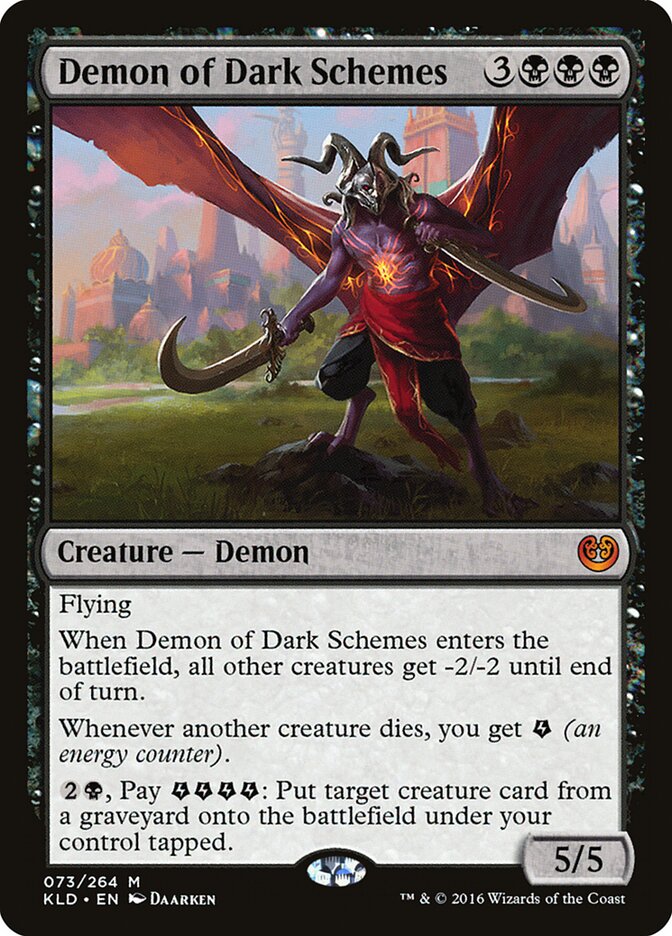 Demon of Dark Schemes card front