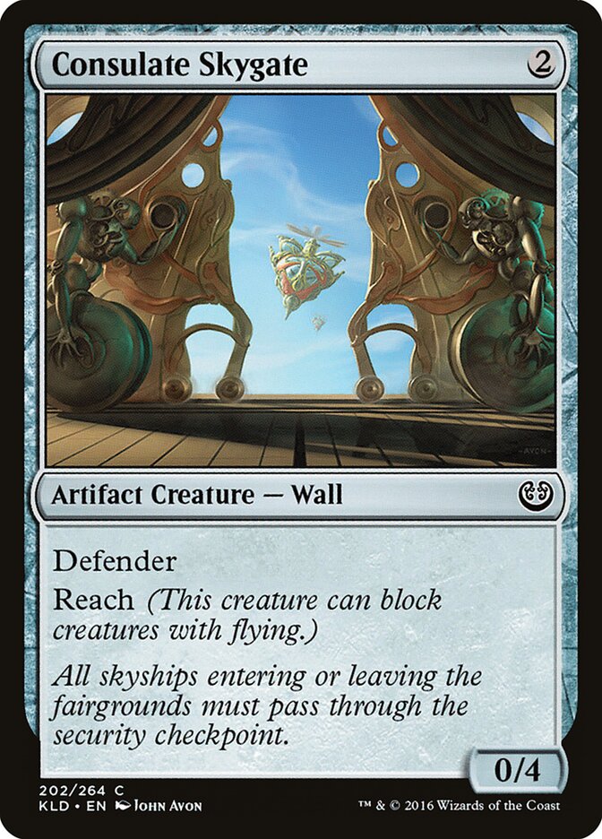 Consulate Skygate card front