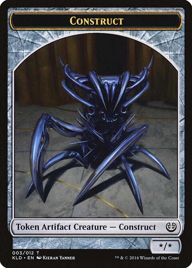 Construct card front