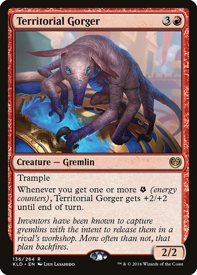 Territorial Gorger card front