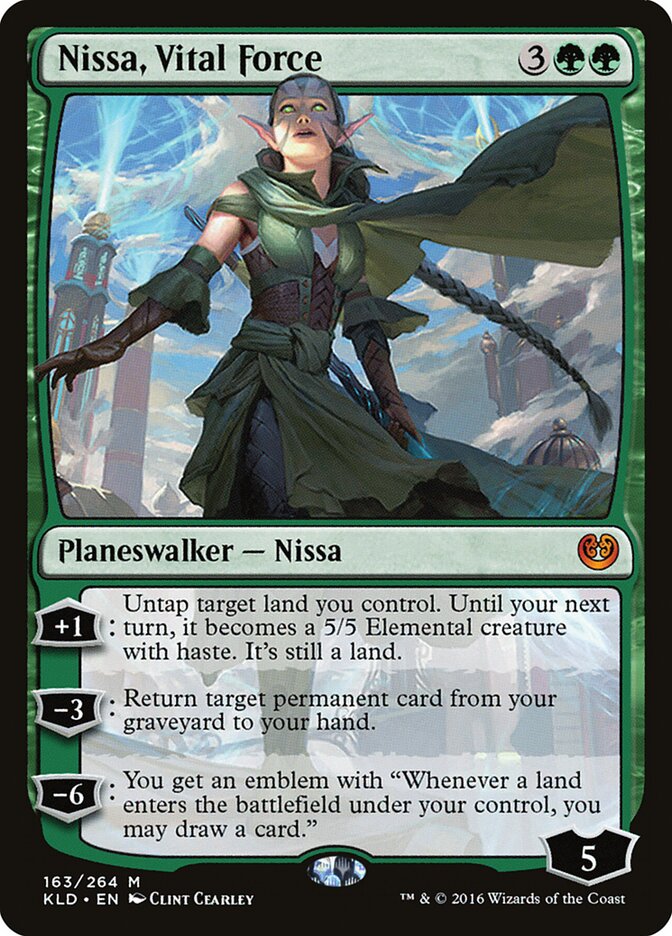 Nissa, Vital Force card front