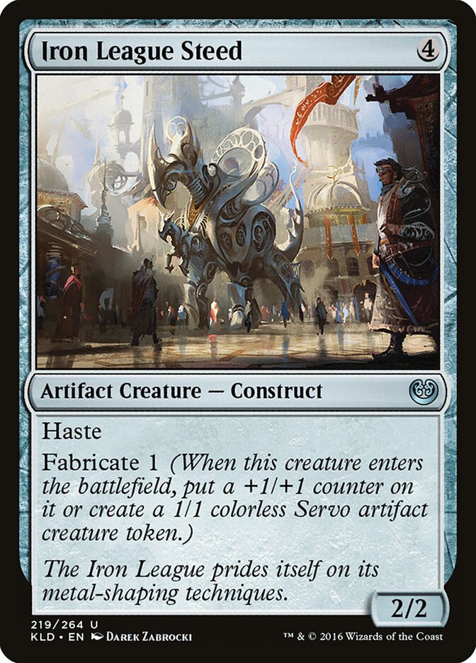 Iron League Steed card front