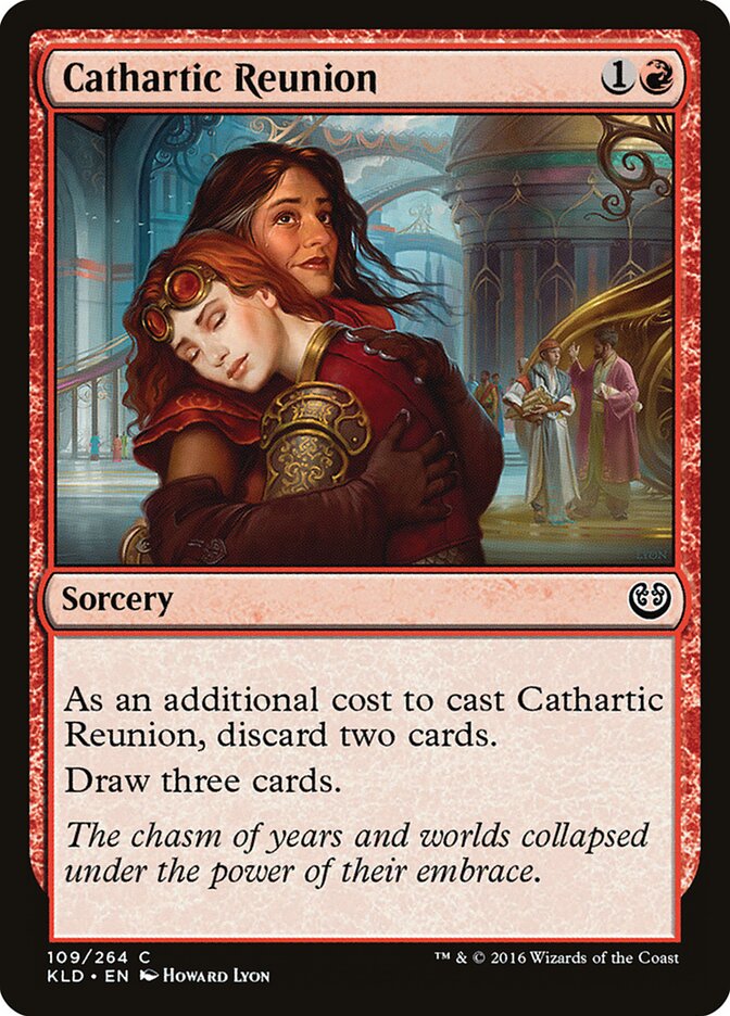 Cathartic Reunion card front