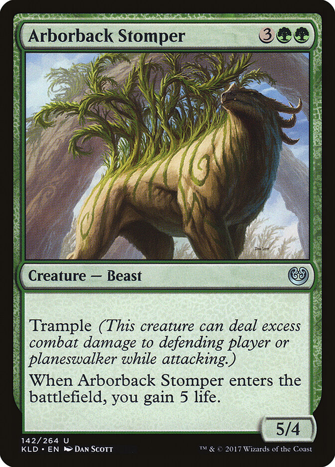 Arborback Stomper card front