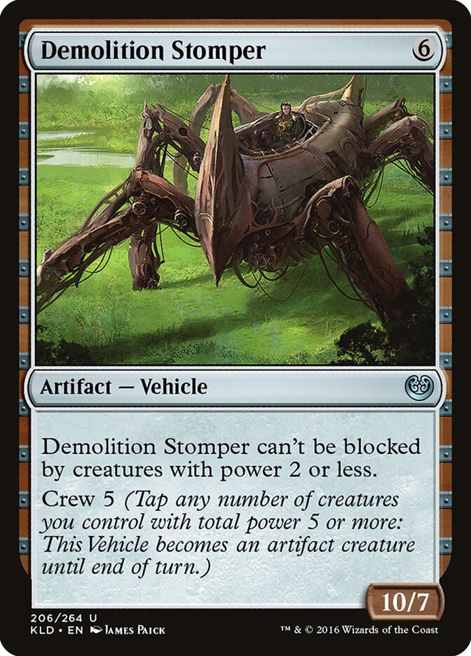 Demolition Stomper card front