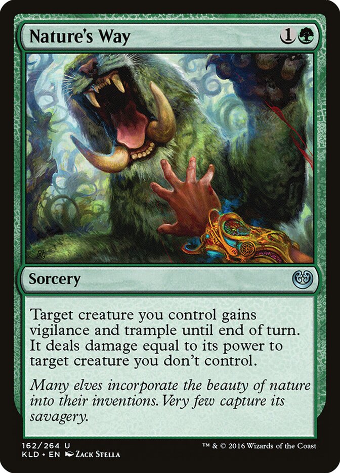 Nature's Way card front