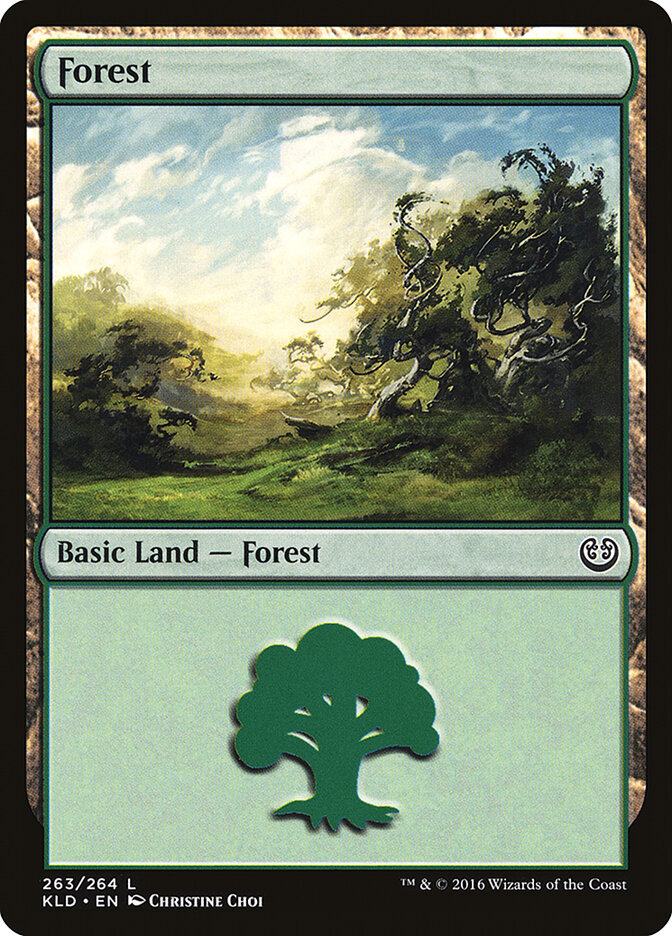 Forest card front
