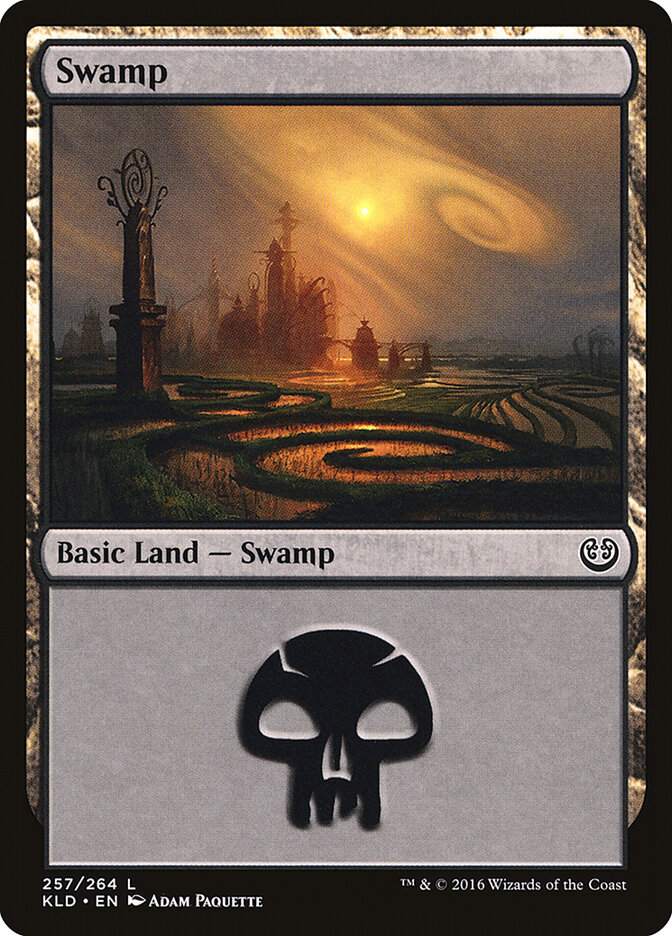 Swamp card front