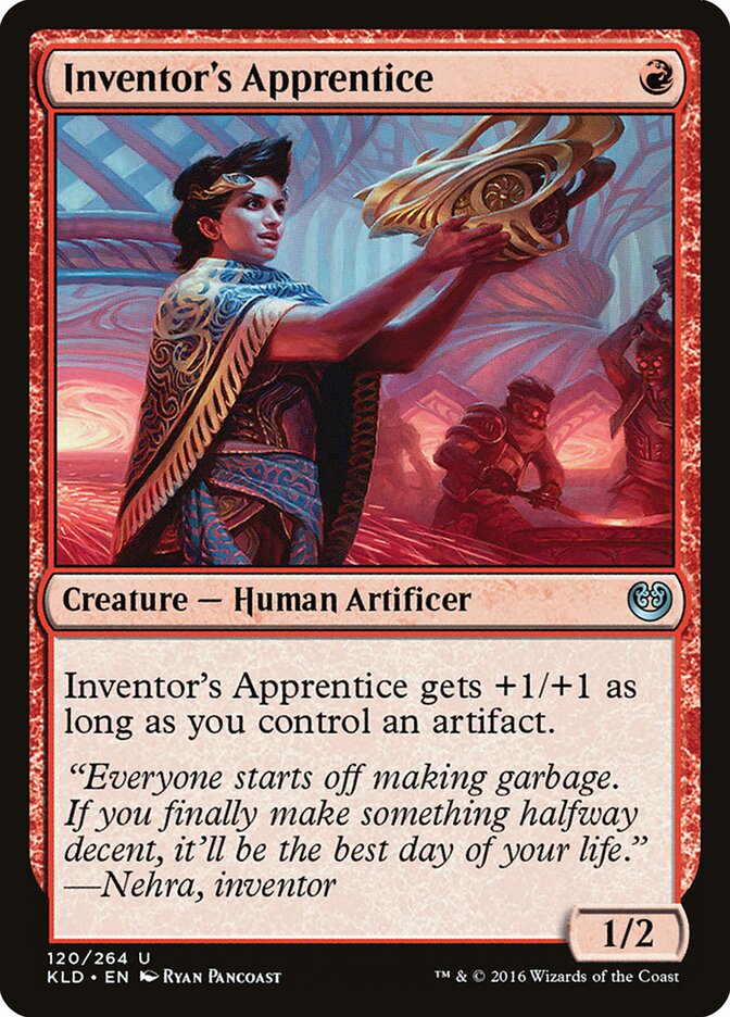 Inventor's Apprentice card front