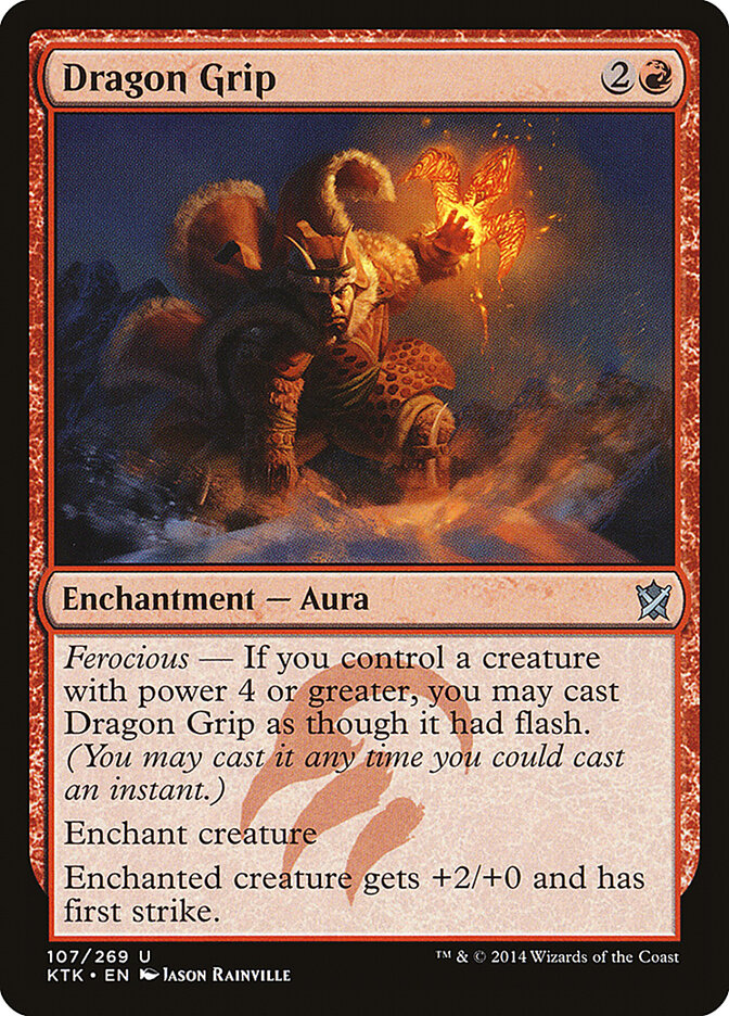 Dragon Grip card front