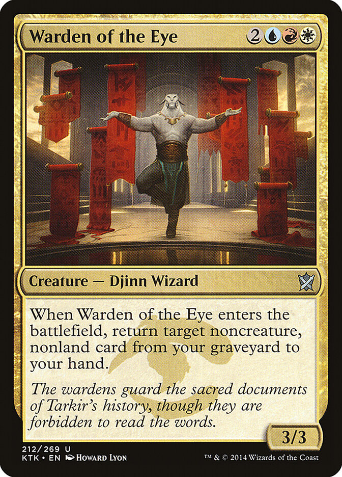 Warden of the Eye card front