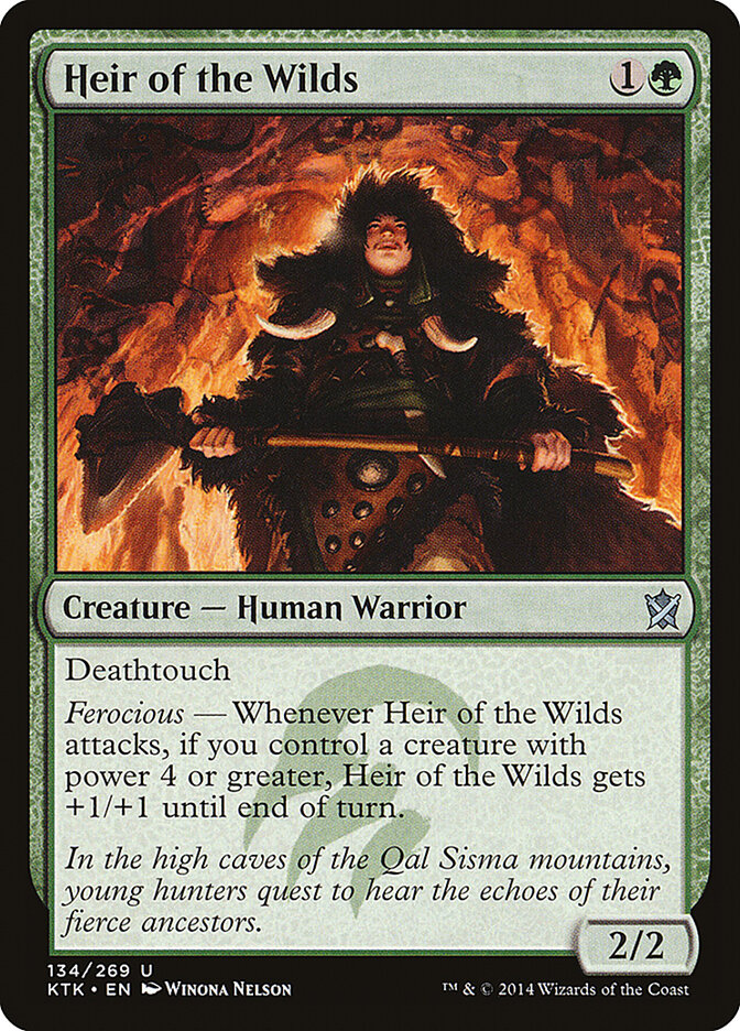 Heir of the Wilds card front