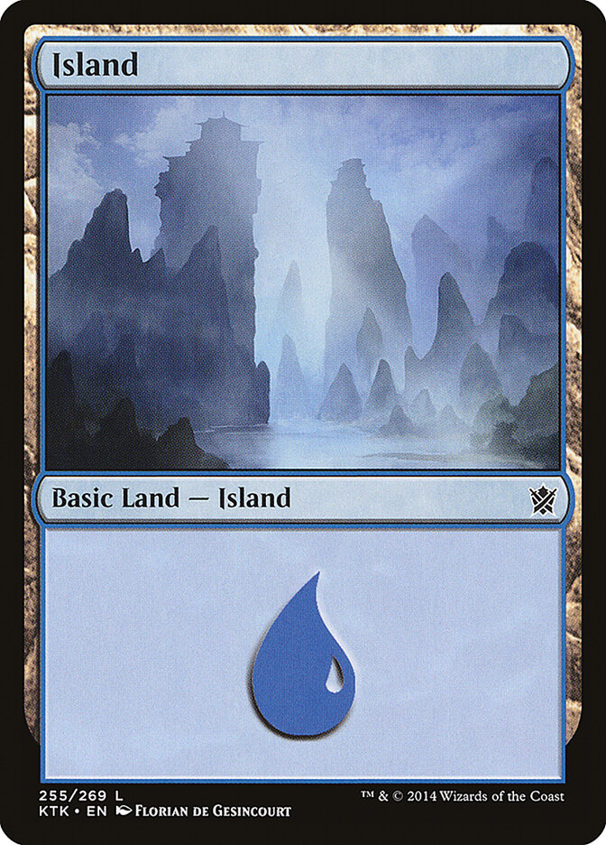 Island card front