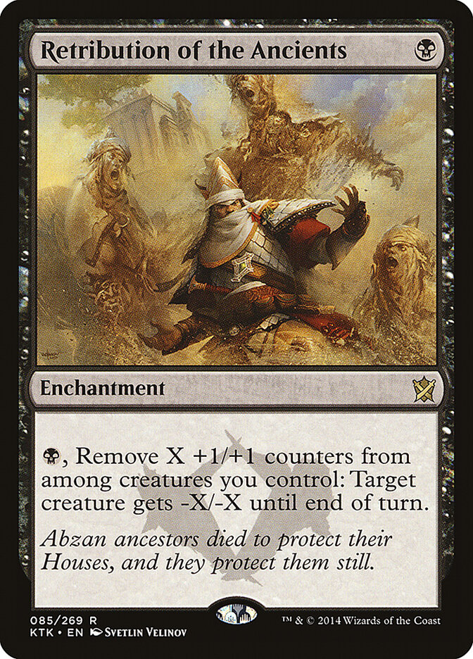 Retribution of the Ancients card front