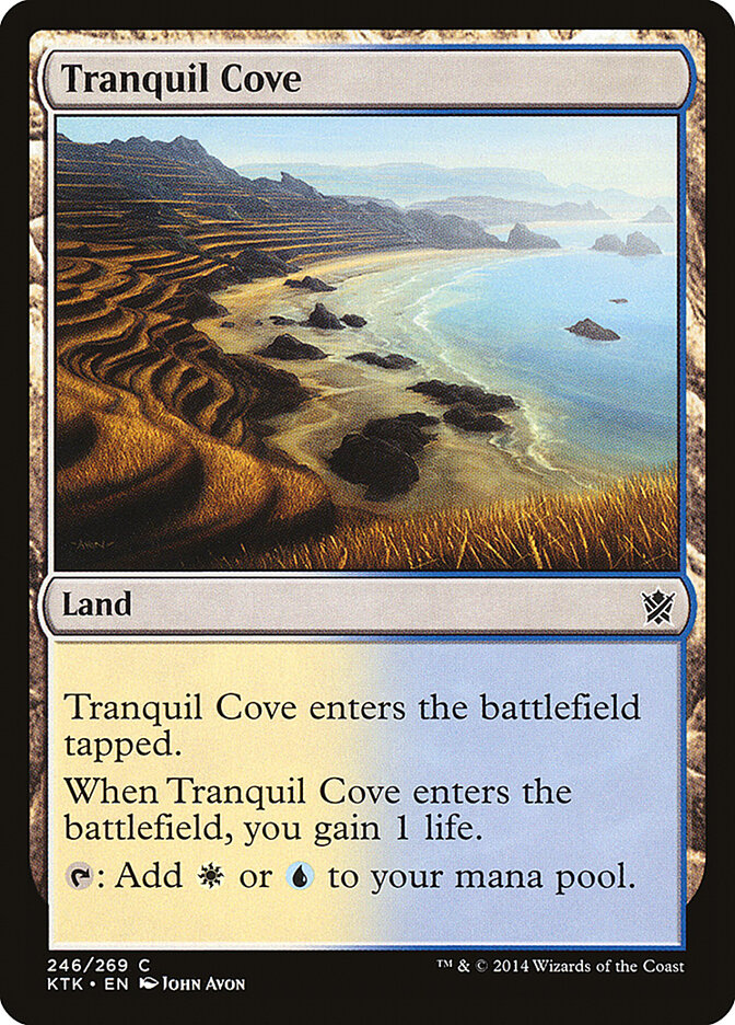 Tranquil Cove card front