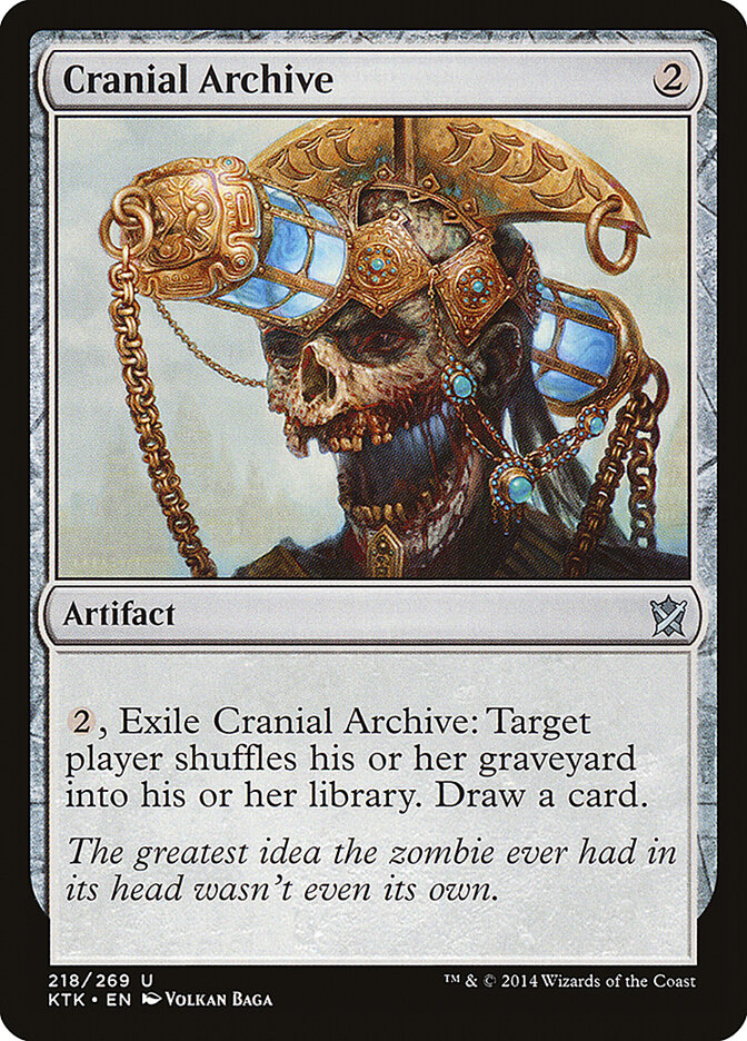 Cranial Archive card front