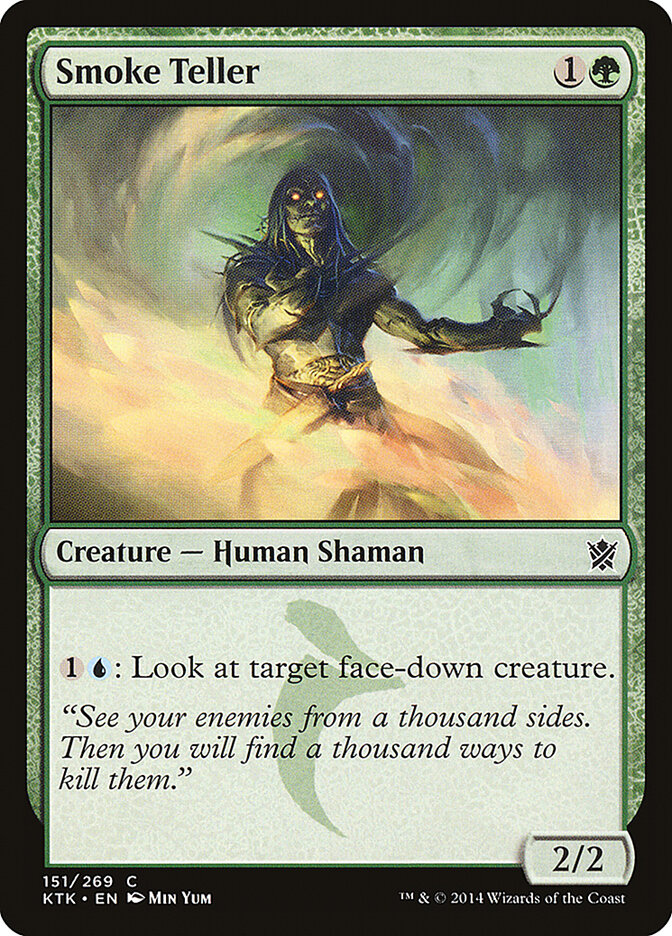 Smoke Teller card front