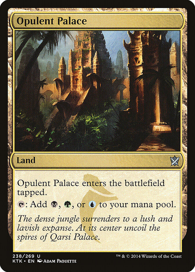 Opulent Palace card front