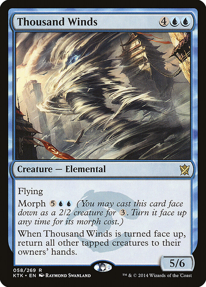 Thousand Winds card front