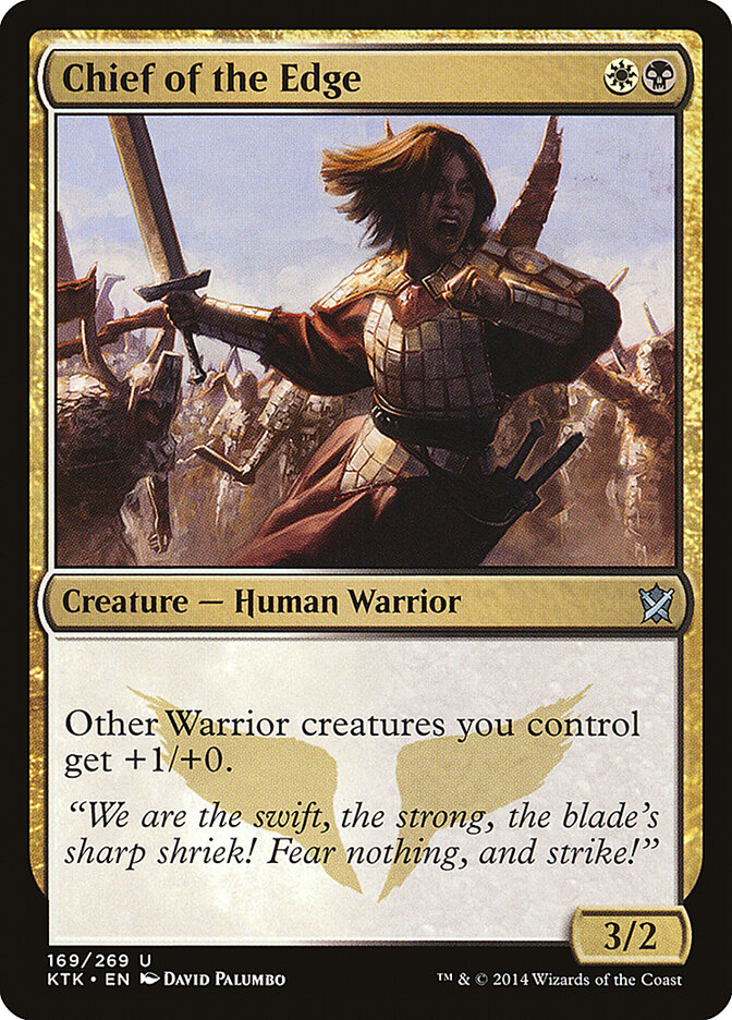 Chief of the Edge card front