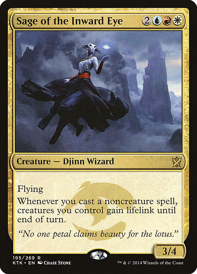 Sage of the Inward Eye card front