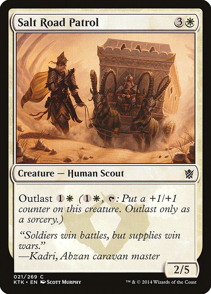 Salt Road Patrol card front