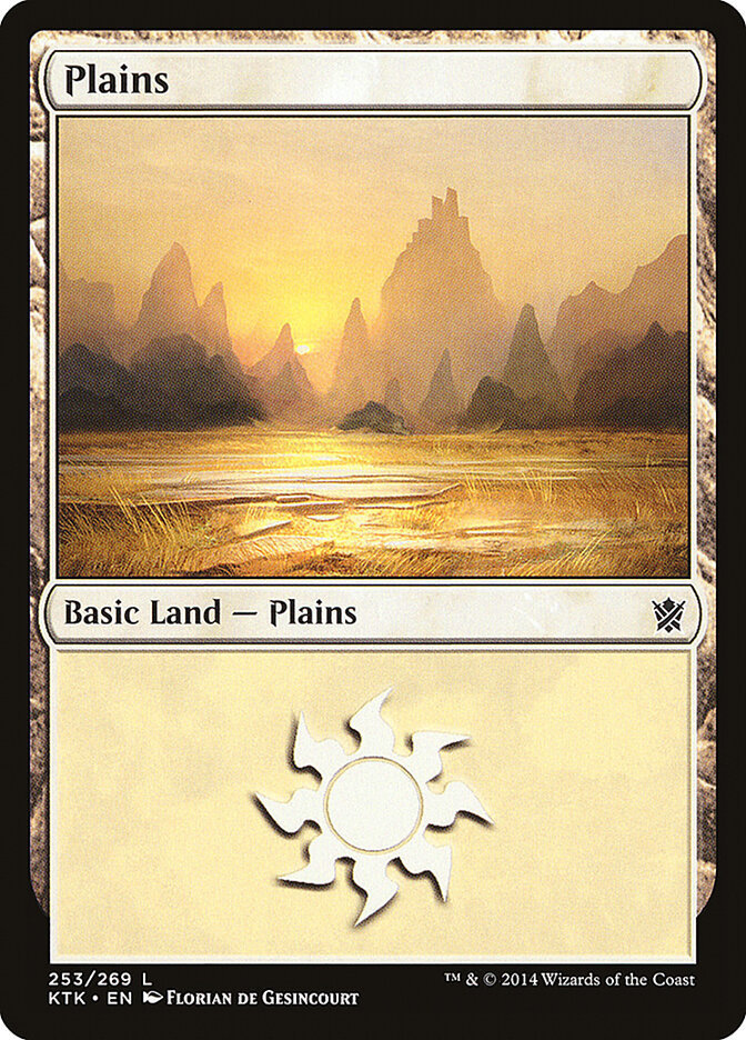 Plains card front