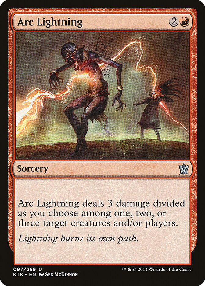 Arc Lightning card front