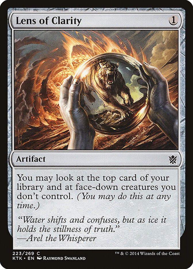 Lens of Clarity card front
