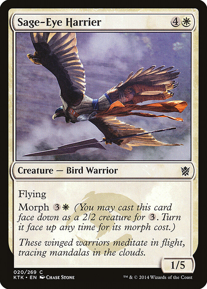 Sage-Eye Harrier card front