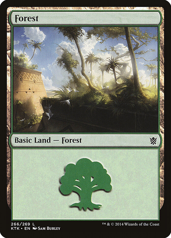 Forest card front