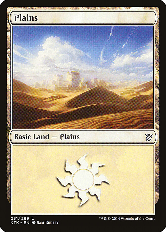 Plains card front
