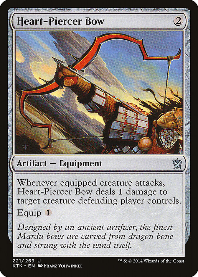 Heart-Piercer Bow card front