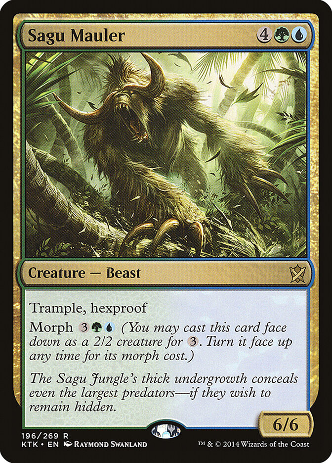 Sagu Mauler card front