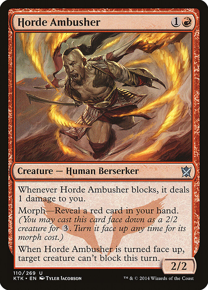 Horde Ambusher card front