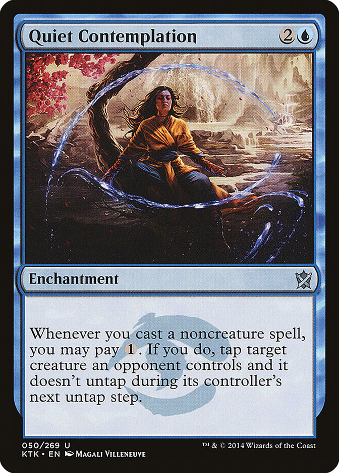 Quiet Contemplation card front