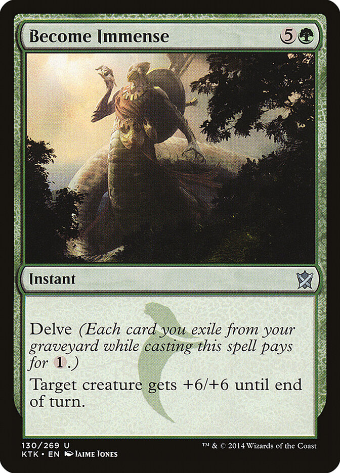 Become Immense card front