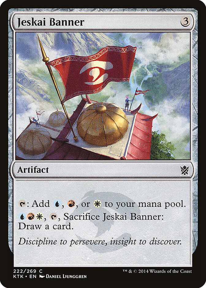 Jeskai Banner card front