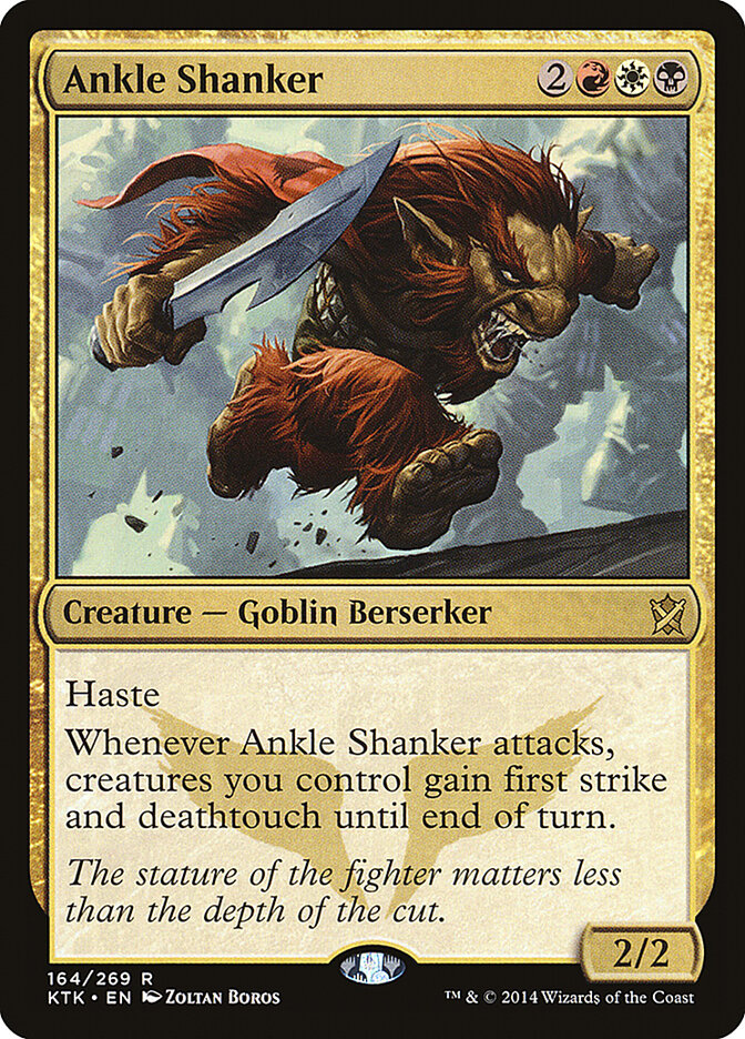 Ankle Shanker card front