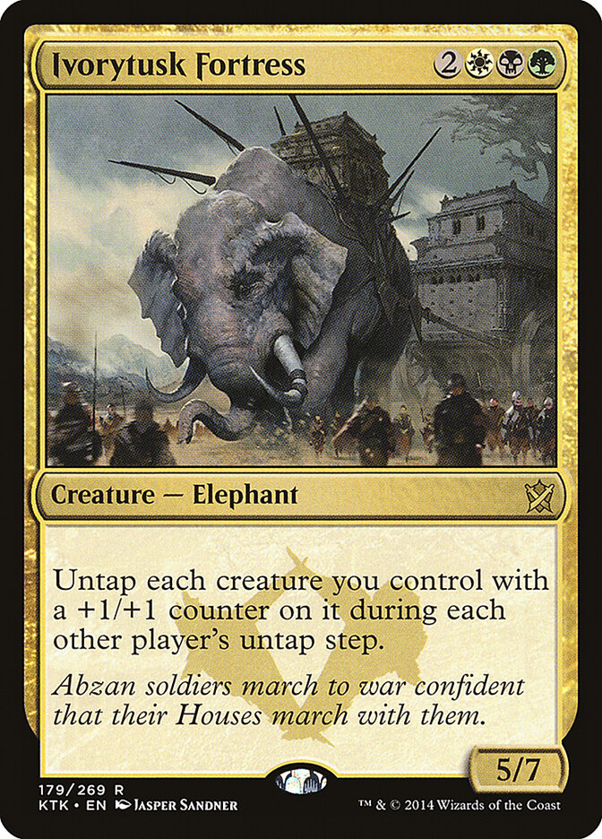 Ivorytusk Fortress card front