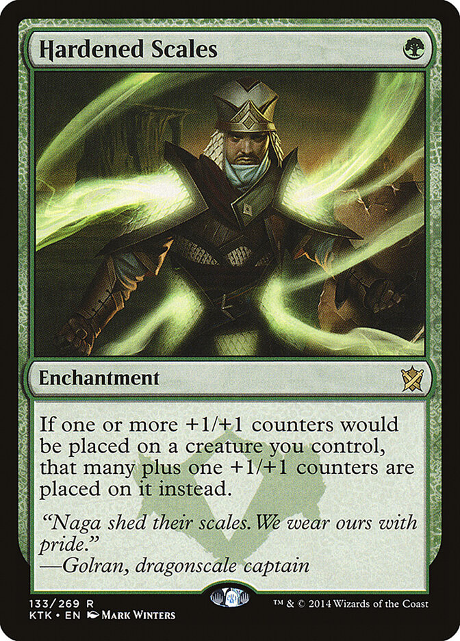 Hardened Scales card front