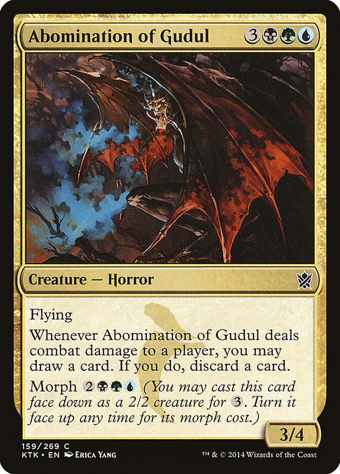 Abomination of Gudul card front