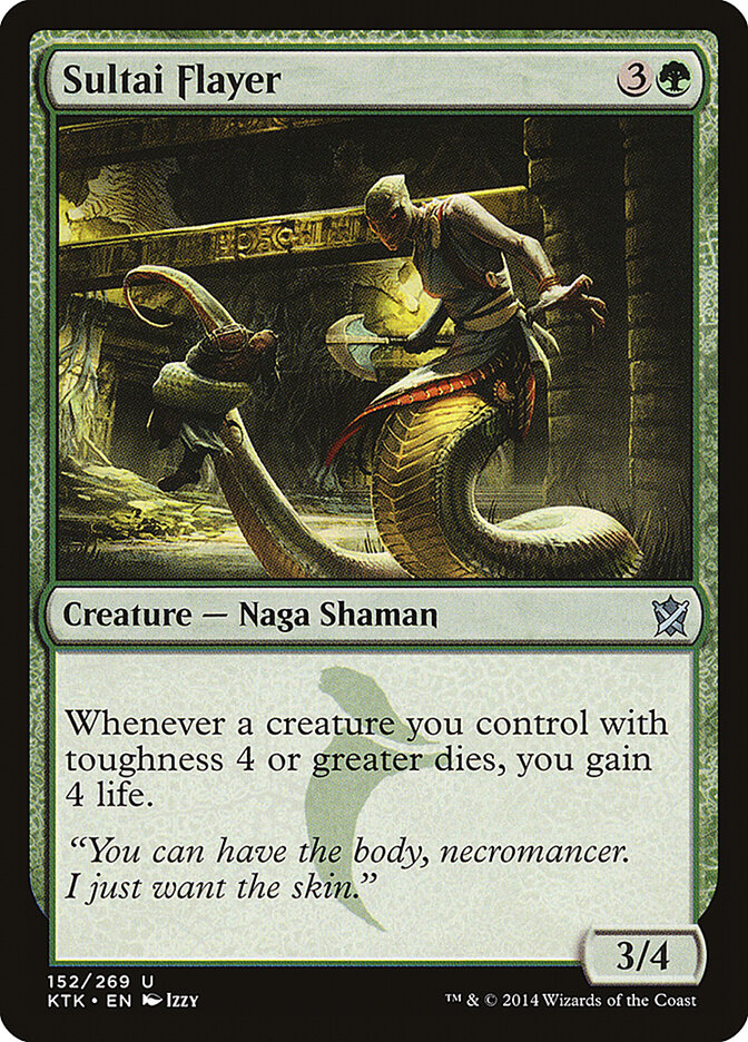 Sultai Flayer card front