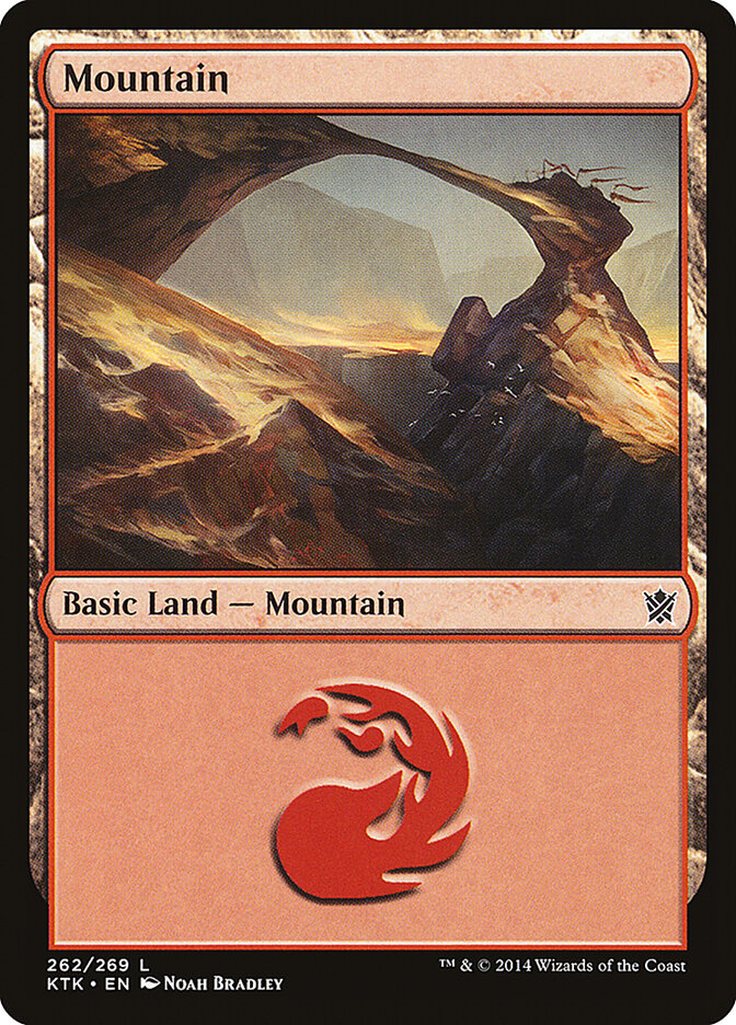 Mountain card front