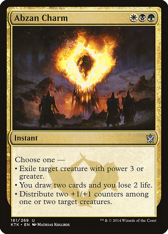Abzan Charm card front