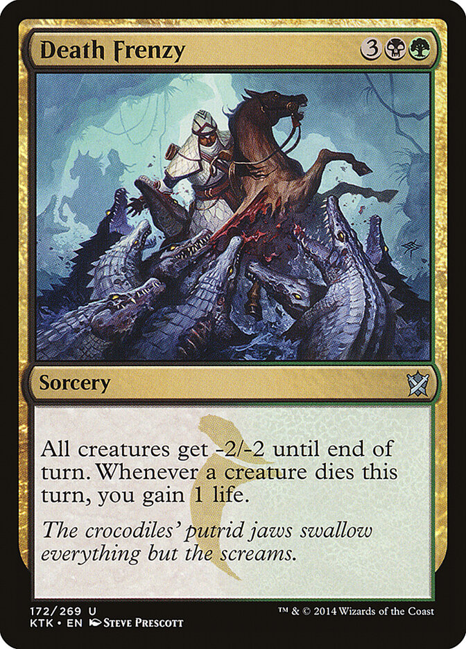 Death Frenzy card front