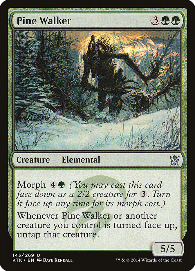Pine Walker card front