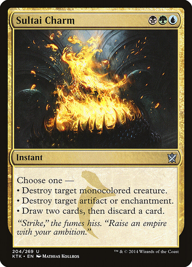 Sultai Charm card front
