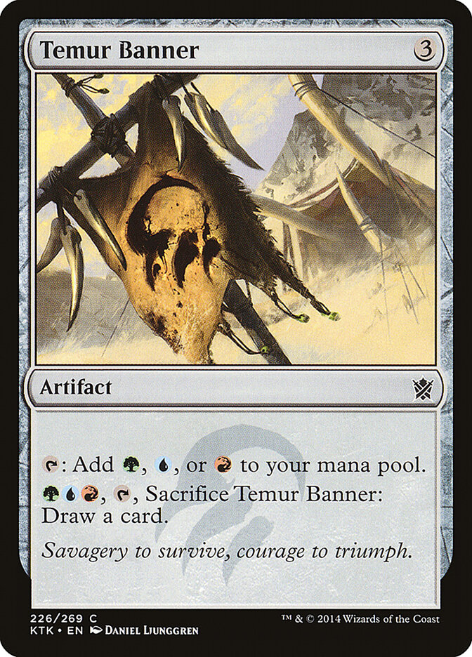 Temur Banner card front